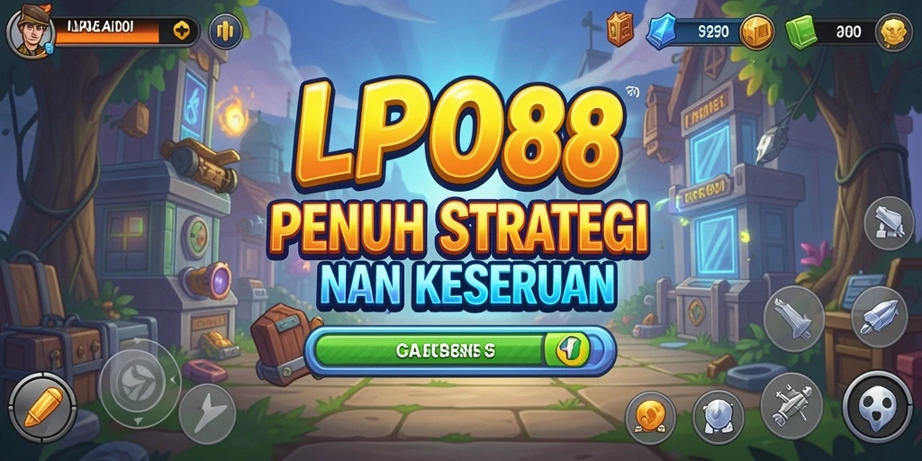 Screenshot gameplay LPO88 yang menunjukkan aksi karakter dalam game Idle.