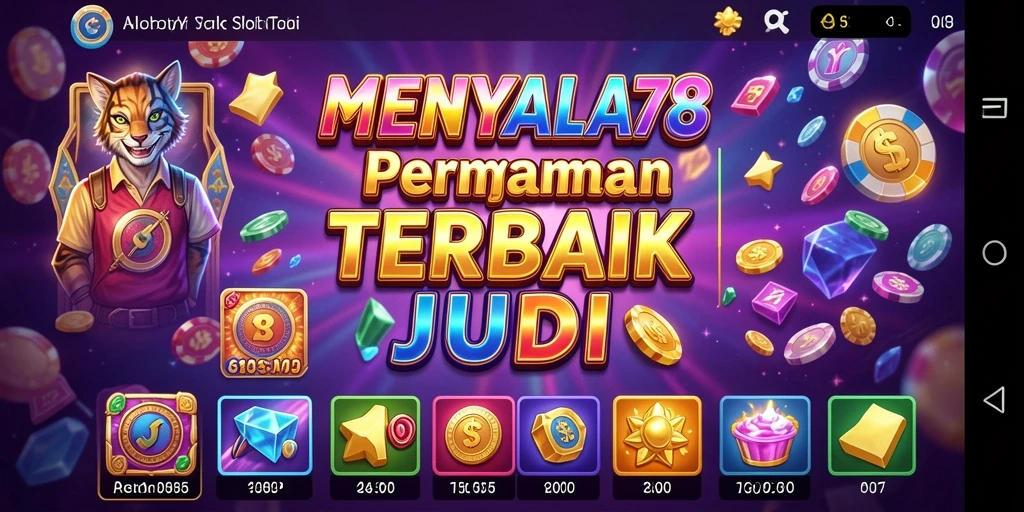 Tampilan menarik dari gameplay Slot di MENYALA78.